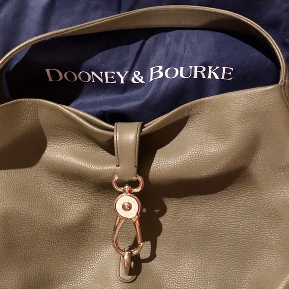 Dooney & Bourke Belvedere Logo Lock Shoulder Bag - Picture 2 of 8